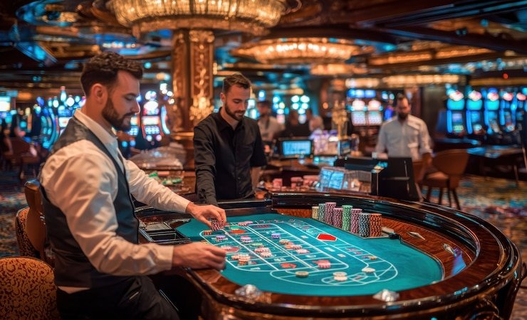 koihoki live dealer Microgaming blackjack table with multi-camera HD feed